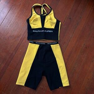 Ralph Lauren vintage workout set size S new